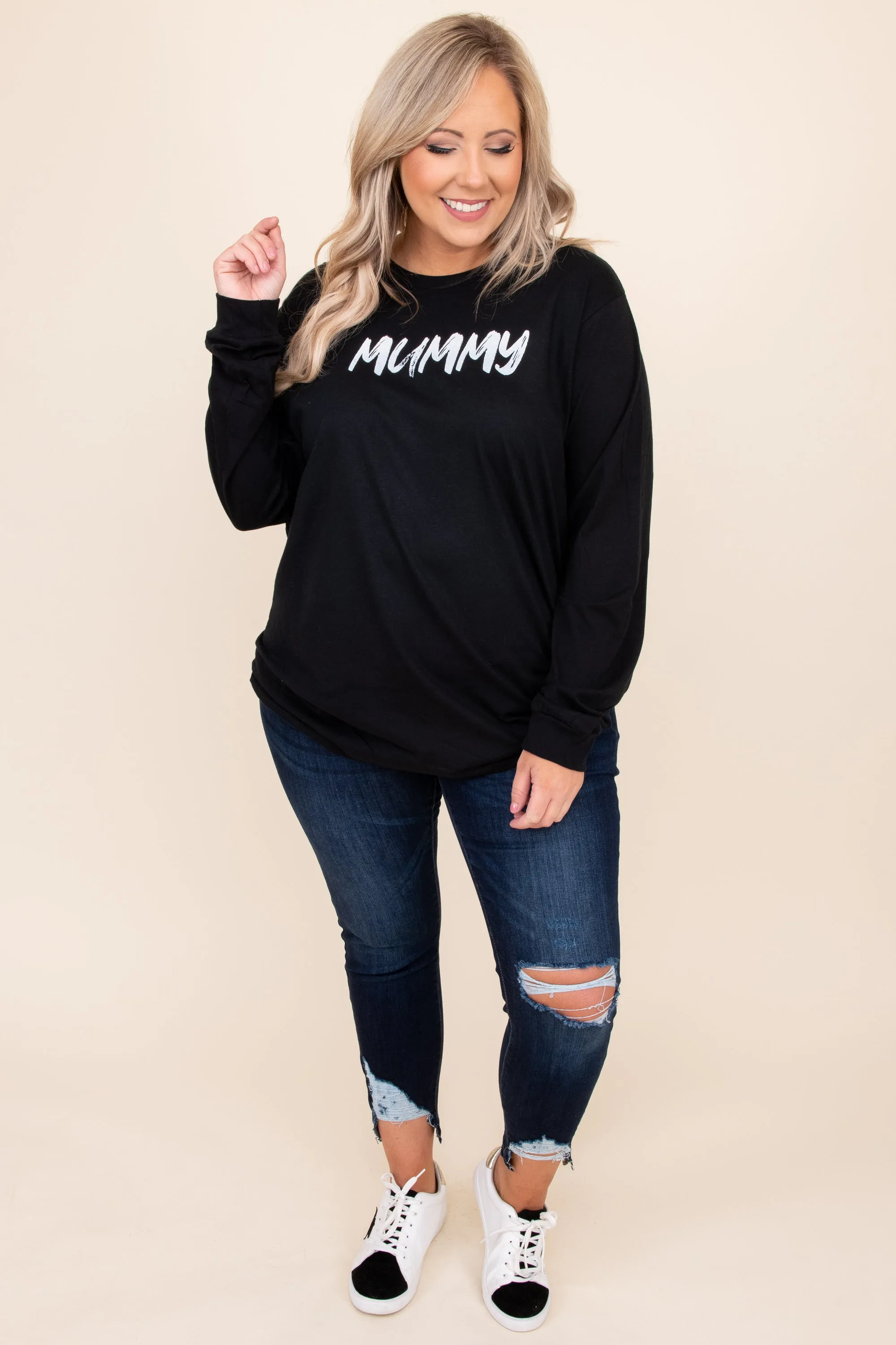 All Wrapped Up Tee, Black