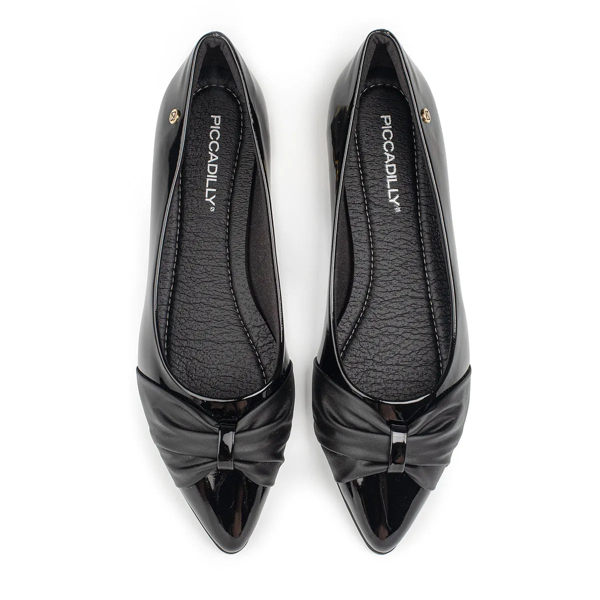 Dazzle Pointed Flats - Black (274.064)