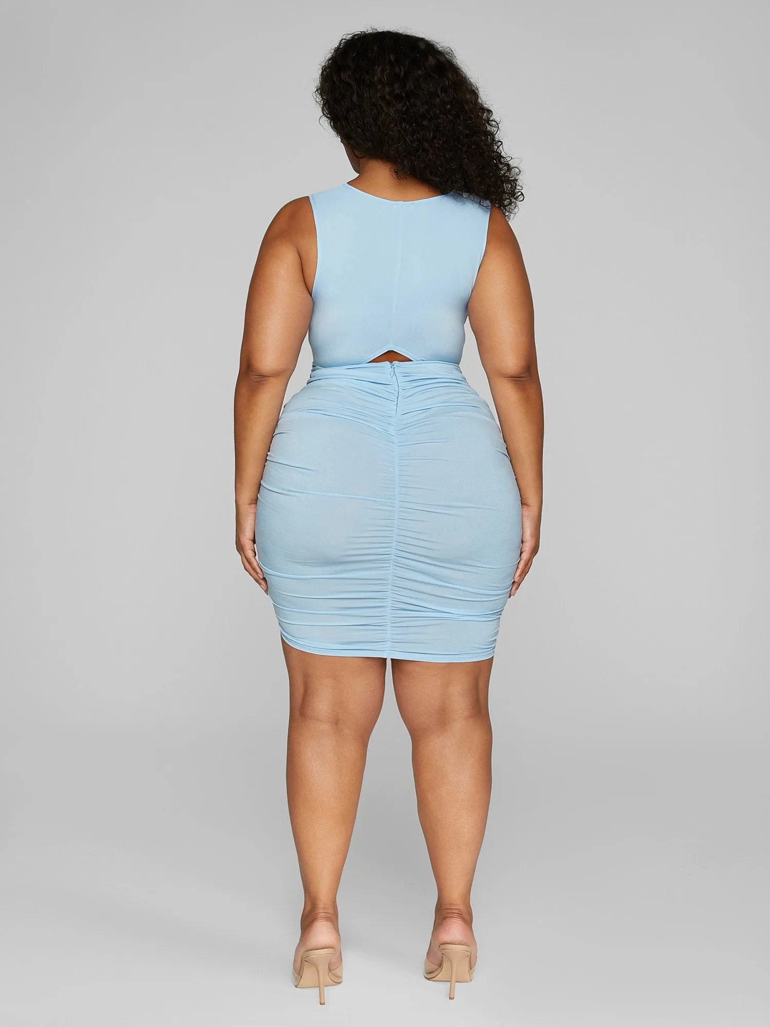 Esme Chain Detail Bodycon Dress - Leslie Sidora x FTF