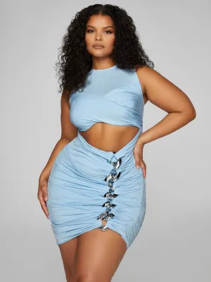 Esme Chain Detail Bodycon Dress - Leslie Sidora x FTF