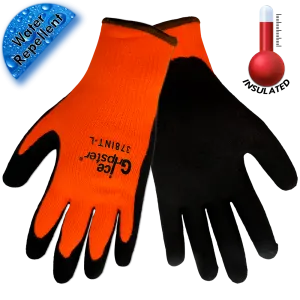 Ice Gripster™ 378INT Thermal Insulated Cold Condition / Freezer Work Glove in Hi-Vis Orange