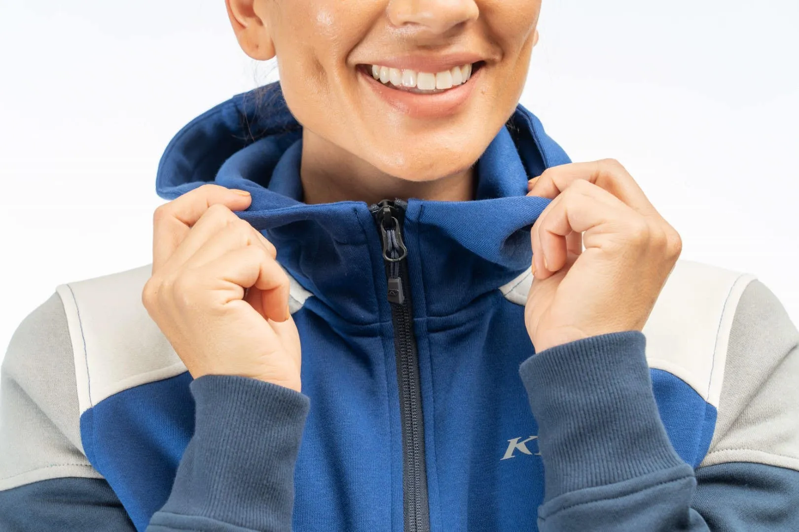 Klim Huntley Pullover 1/4 Zip Crop Hoodie