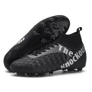 Knockout Soccer Cleats High Ankle Soccer Kids/Adult/Youth Shoes