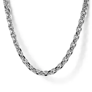 Men's Sterling Silver Link Chain  22"