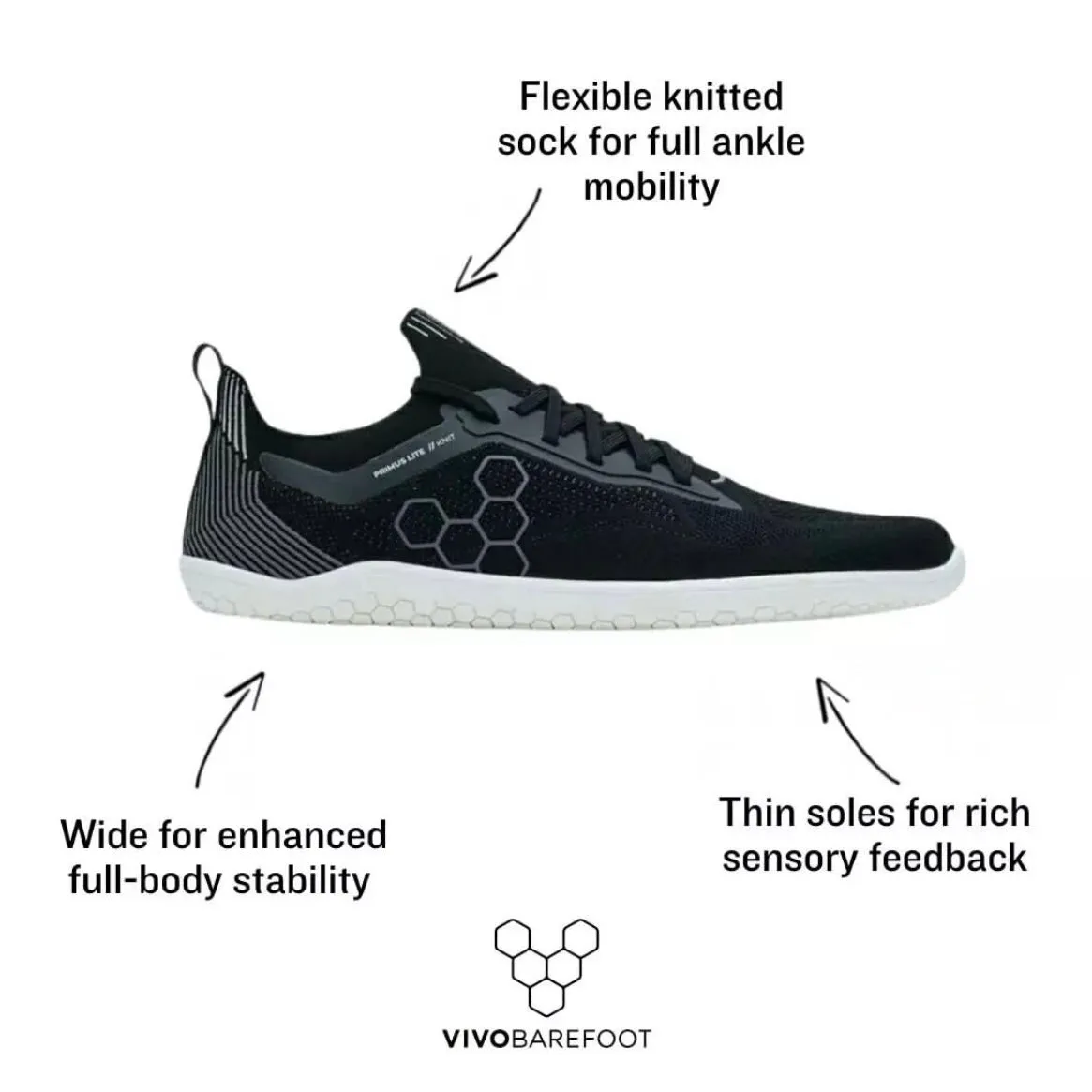 Mens Vivobarefoot Primus Lite Knit