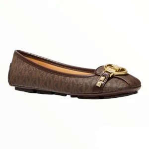 Michael Michael Kors Fulton Studded Logo Moccasins, Brown