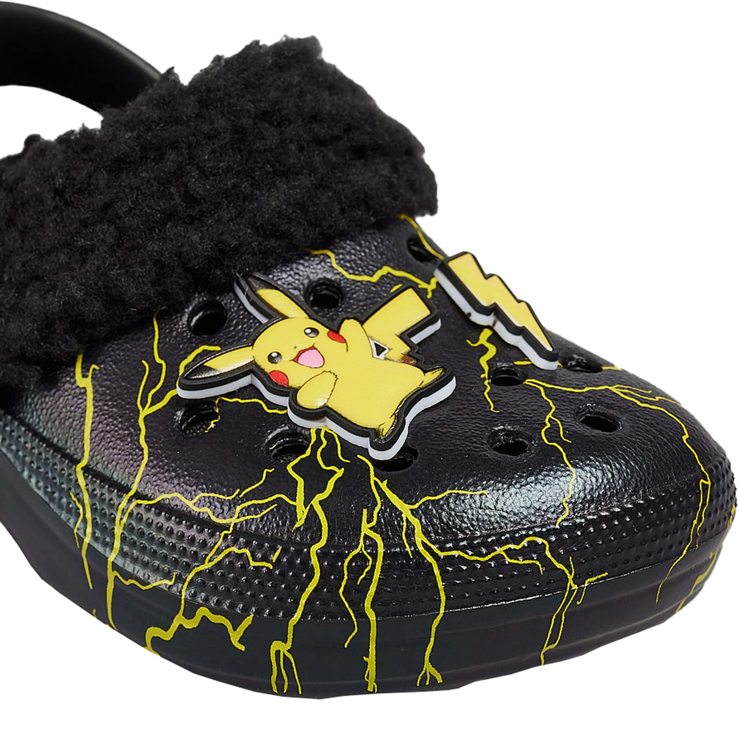 Pokemon Pikachu Fleece Clogs