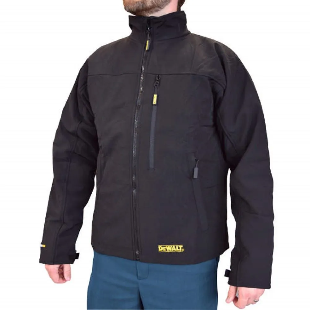 Radians DEWALT DCHJ060ABD1 Men's Heated Soft Shell Jacket Kitted, Black, 1 Each