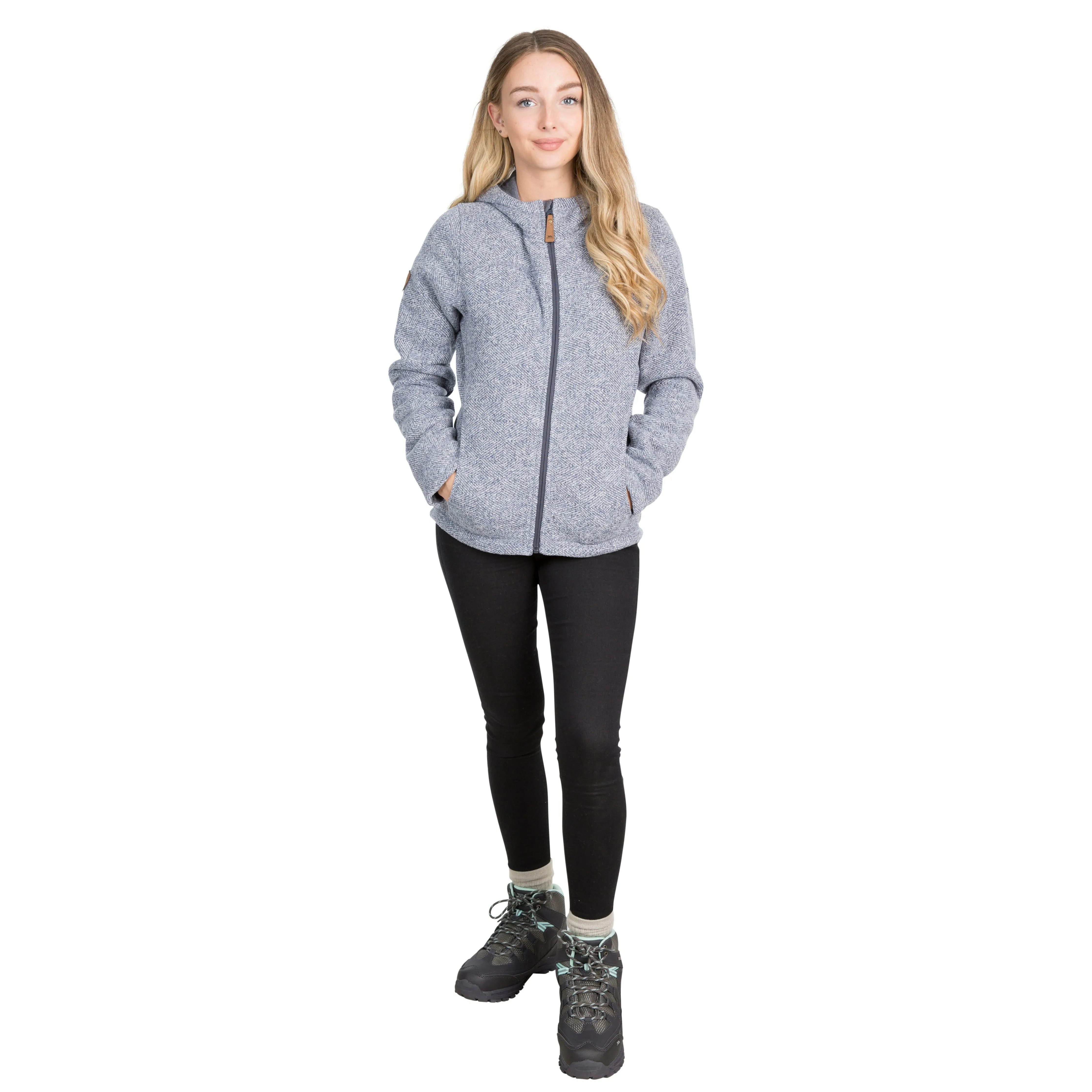 Reserve Women's Fleece Hoodie - Denim Blue