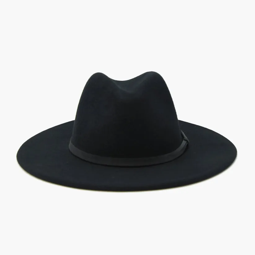 Timeless Elegance Fedora in Saddle