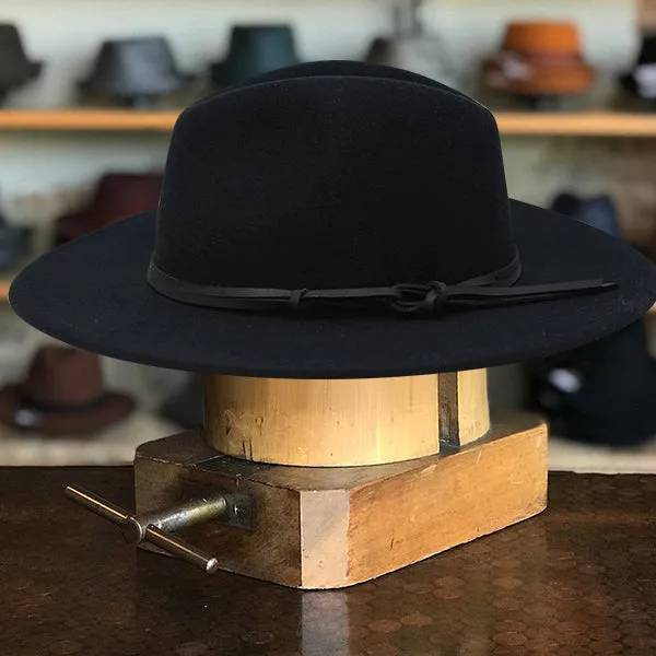 Timeless Elegance Fedora in Saddle